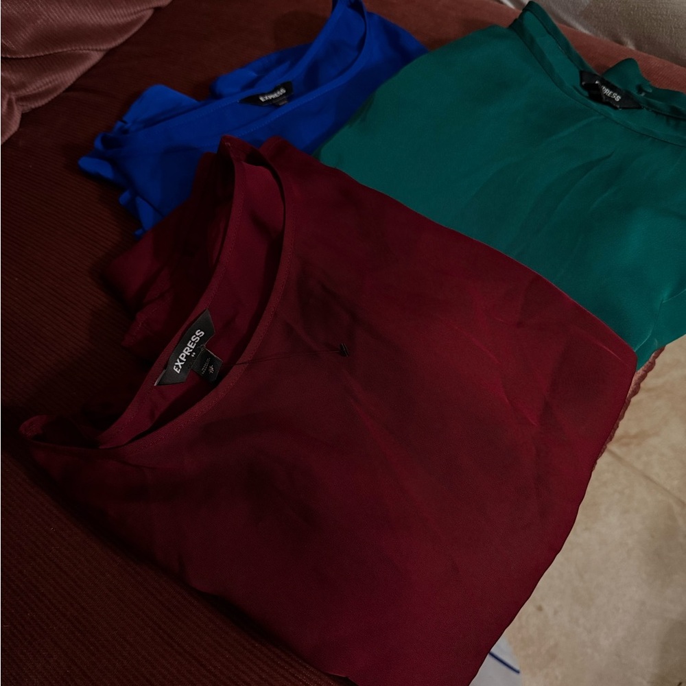 3- express blouse size XS